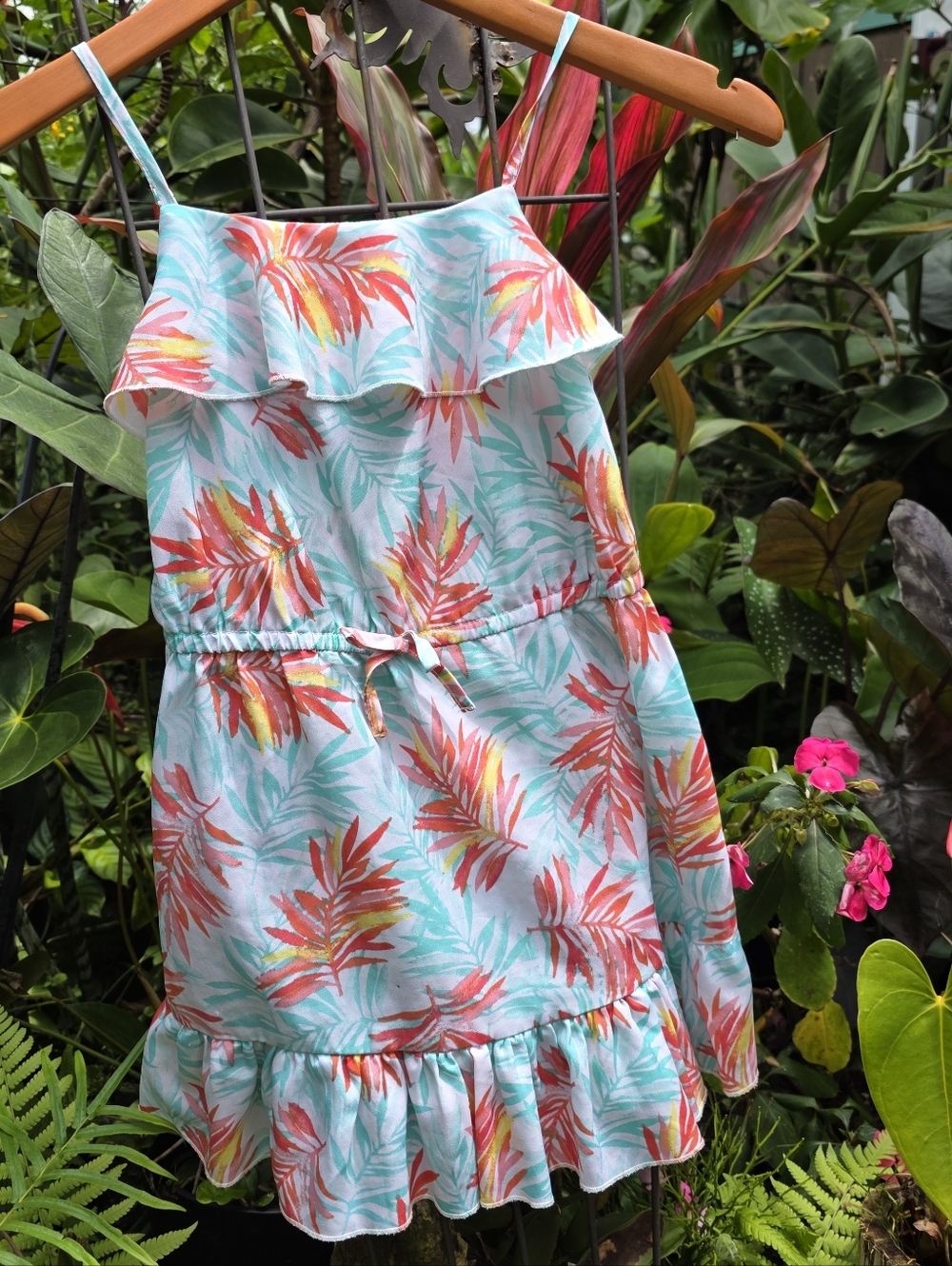 Floral Sundress - Emerson 4T Imported Toddler Dress Size 4 - Picture 2 of 13